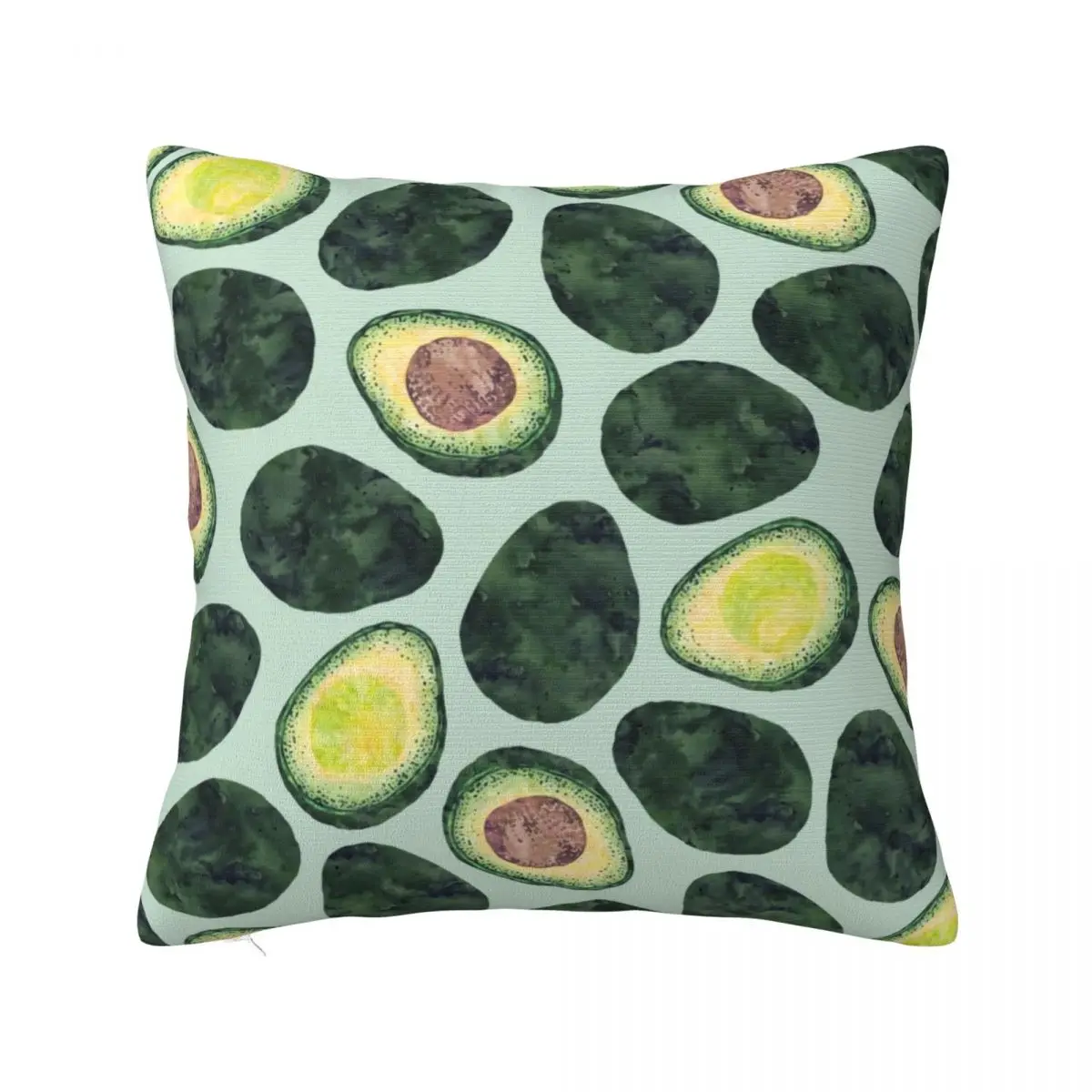 

Avocado Addict Throw Pillow Cushion Cover Set Throw Pillow Covers Luxury Living Room Decorative Cushions