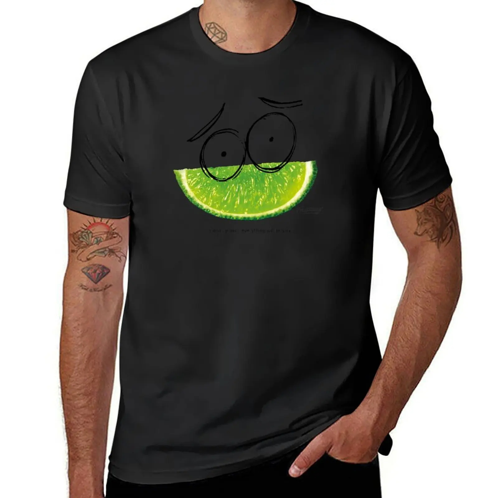 Everything will be lime T-Shirt customizeds sports fans plain Men's t shirts