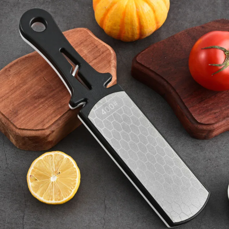 5-In-1 Diamond Sharpening Plate Knife And Scissors Sharpener 400 Grit Kitchen Grinding