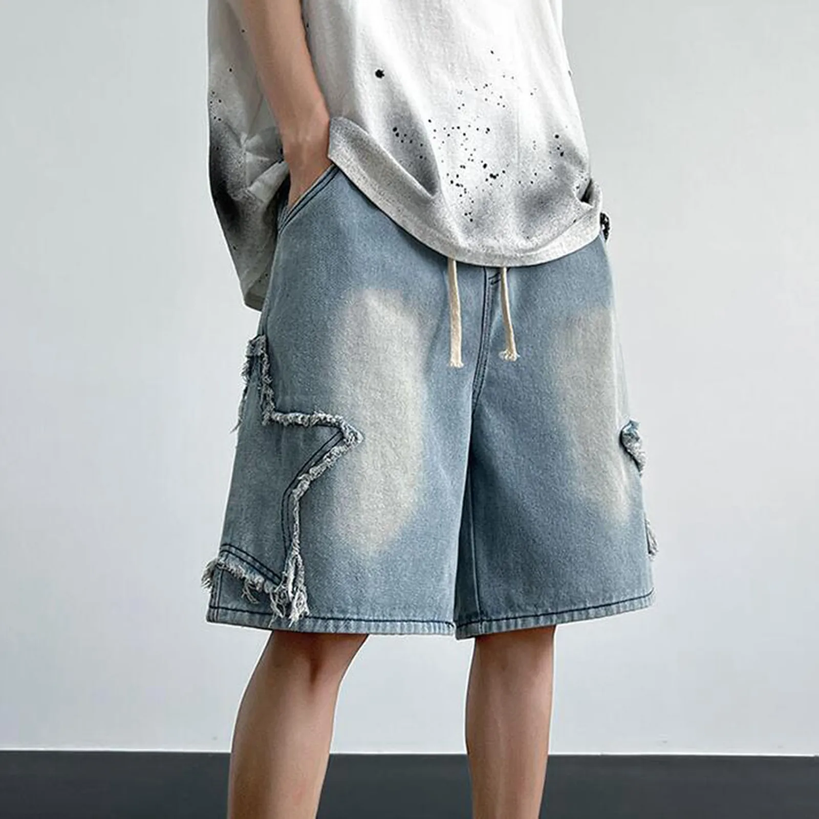Men's Denim Shorts Summer Design denim shorts summer jeans shorts