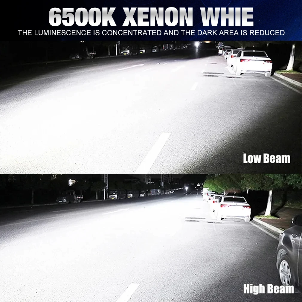 H1 Canbus LED 헤드라이트 전구 500000LM 자동차용 강력 조명 6500K 스포트라이트 자동차 램프 앰플 LED H1 다이오드 포그라이트 12V