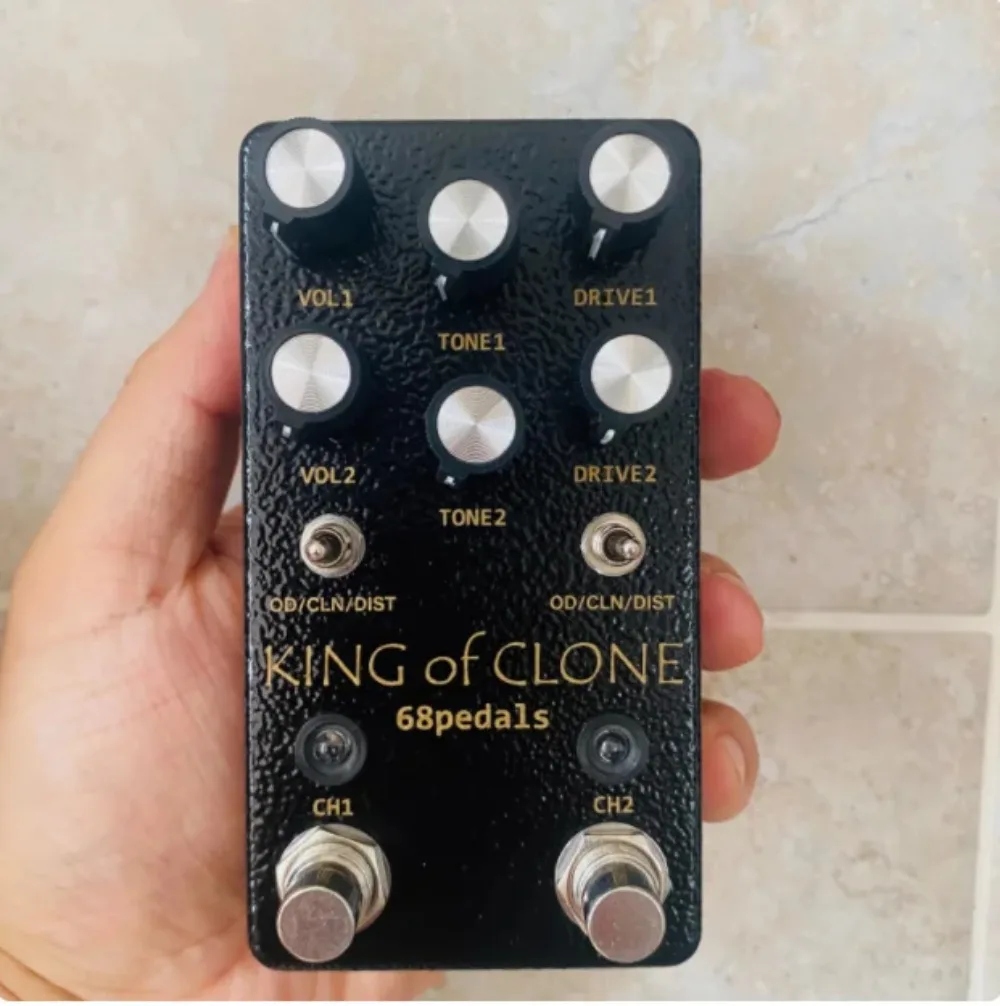 68pedals King of Clone Overdrive Overdrive Effects, Guitar Pedal