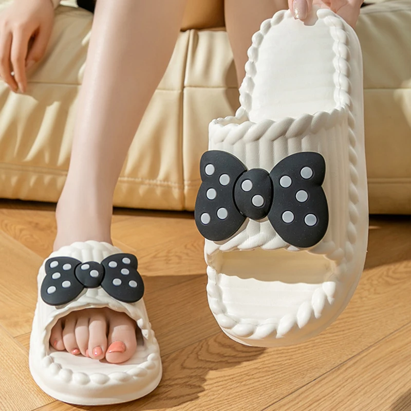 Big Eyes Platform Slippers for Women Summer Lightweight Soft Sole Cloud Slides Woman Open Toe No-Slip Casual Beach Flip Flops 4