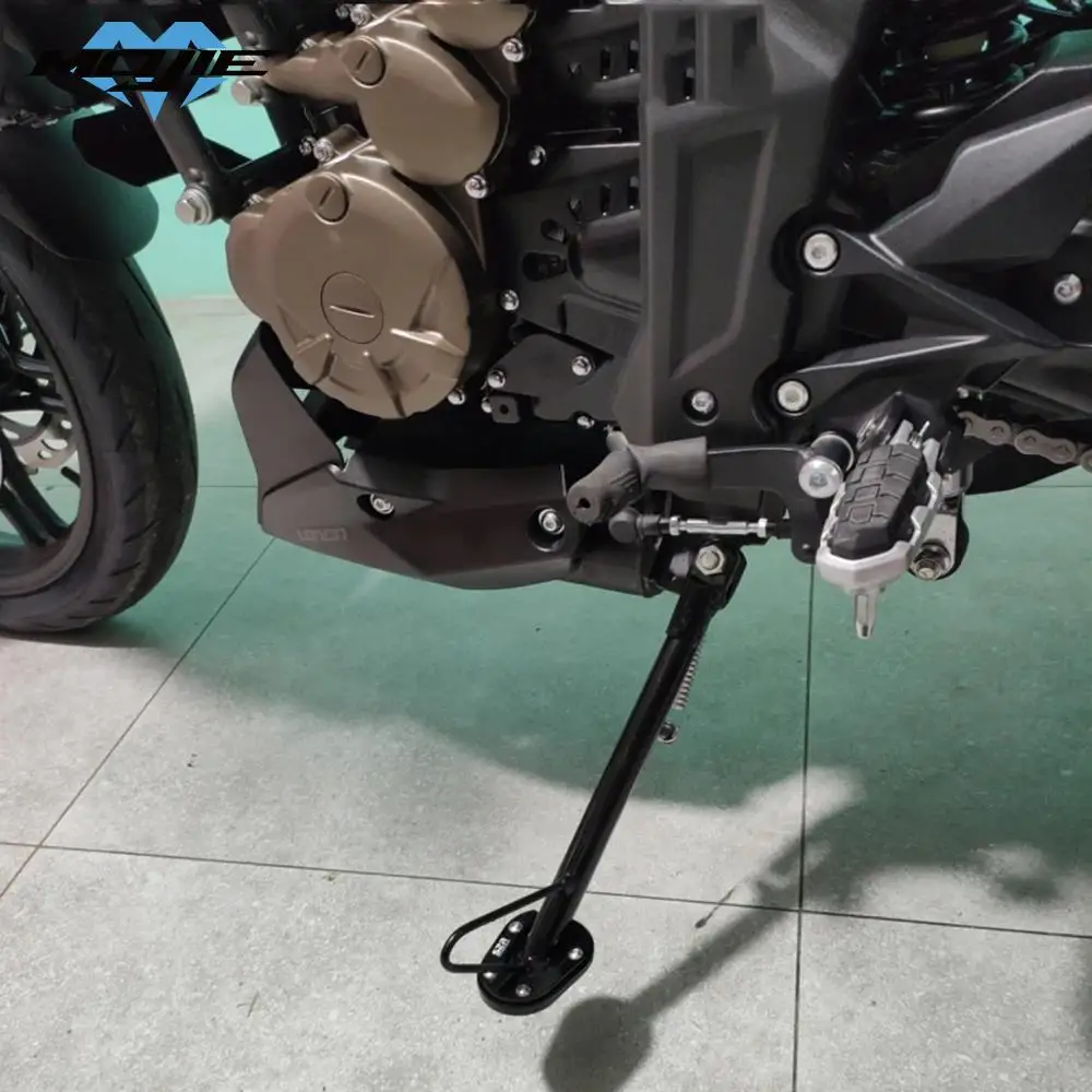 

Side Stand Pad CNC FOR LONCIN VOGE 300RR 300R 300DS 300AC 250RR 250 RR 300 R / RR / AC / DS Plate Extension Kickstand Keychain