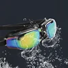 Plating Swimming Goggles Eyewear with Case Adults Professional Waterproof Anti Fog UV Shield Swim Pool Water Glasses Men Women 6