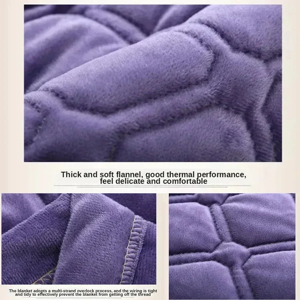Geometric Flannel Bedspread 6