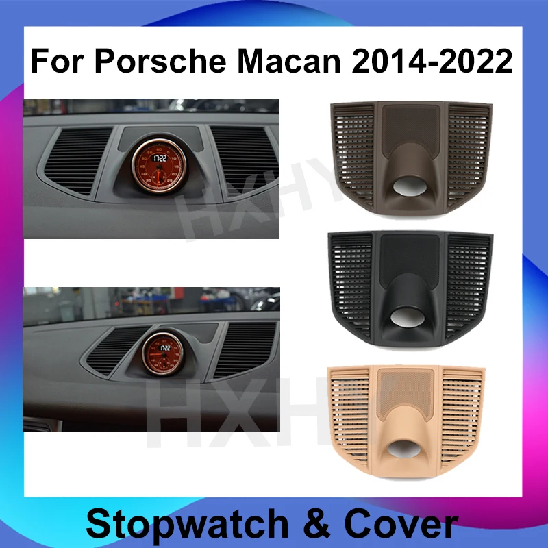 

Car Dashboard Stopwatch Decoration Clock Time For Porsche Macan 2014-2022 Support Sport Chrono Interior Center Electronic Meter