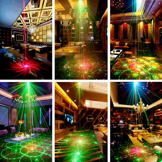 60 modèles LED Disco Light Noël Projecteur Laser Party Light USB  Rechargeable RGB Stage Light pour Home DJ Halloween Show - Cdiscount TV Son  Photo