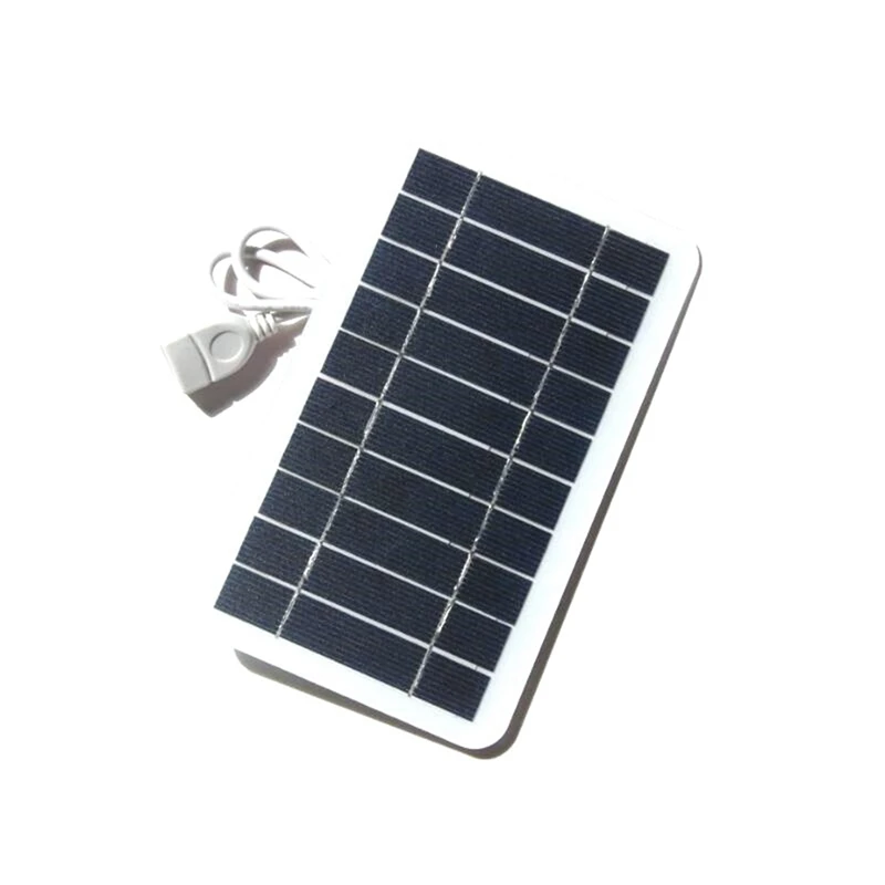 

5V High Power USB Solar Panel Outdoor Waterproof Hike Camping Portable Cells Battery Solar Charger For Mobile Phone