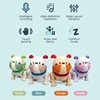 Intelligent Programmable Toy Rc Pet Kid Toys Interactive Voice and Touch Sensing Dancing Music Remote Control Cartoon Robot Dog 3