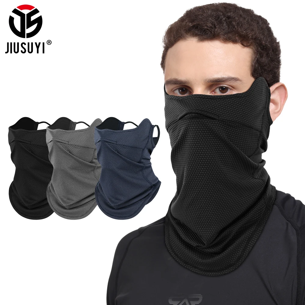 

Summer Bandana Breathable Tube Scarf Sports Outdoor Hiking Fishing Bicycle Anti-UV Face Mask Elastic Soft Neck Gaiter Head Wrap