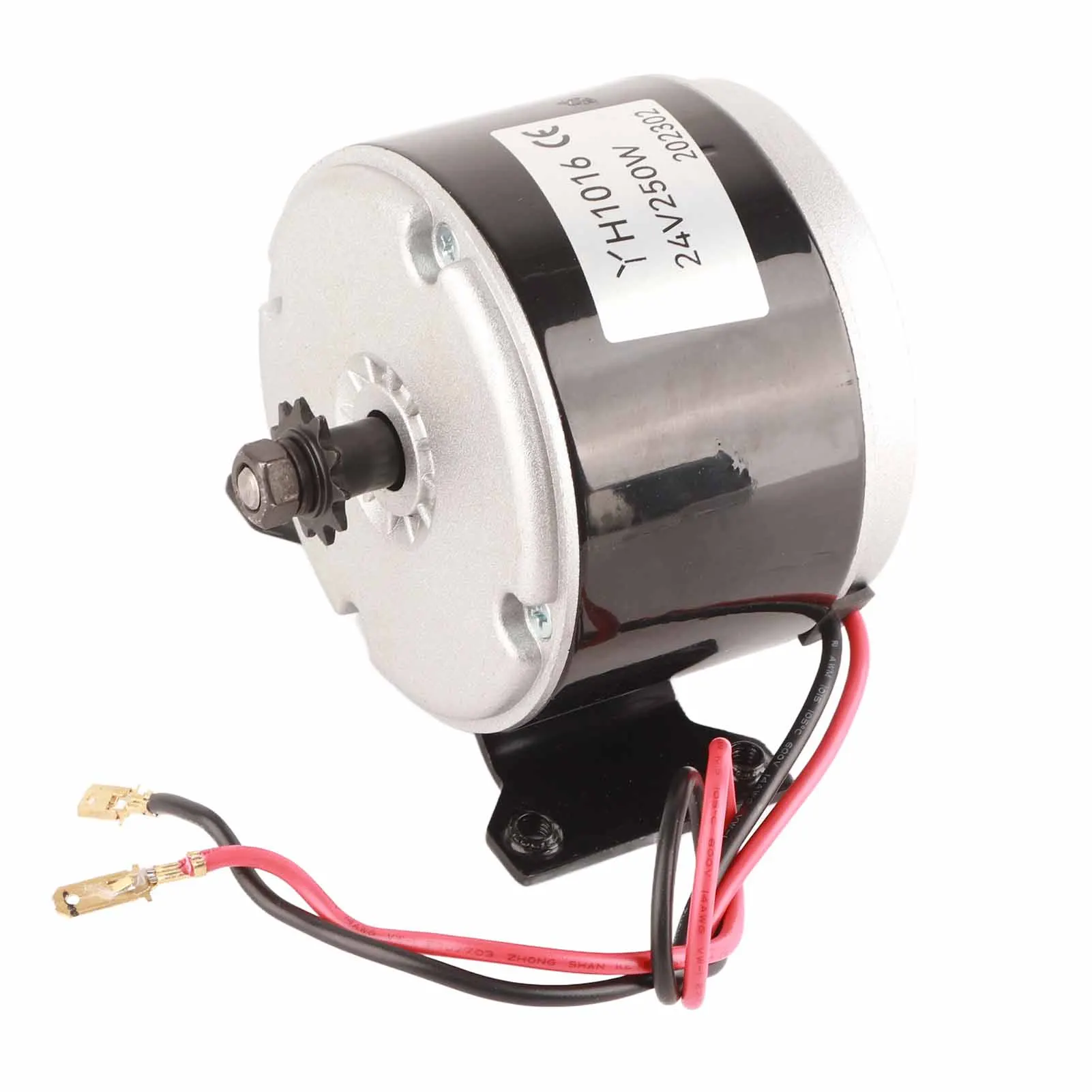 YH1016 24V 250W 전기 스쿠터 브러시드 모터 2750RPM 고속 모터