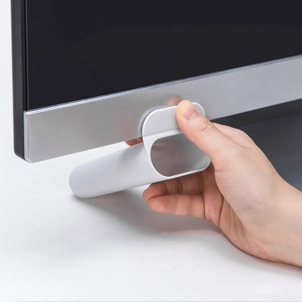 Pen Holder Pencil Case Desk ganizer Under Monitor Storage Bags Office Supplies Container Screen Accessory Stationery Box
