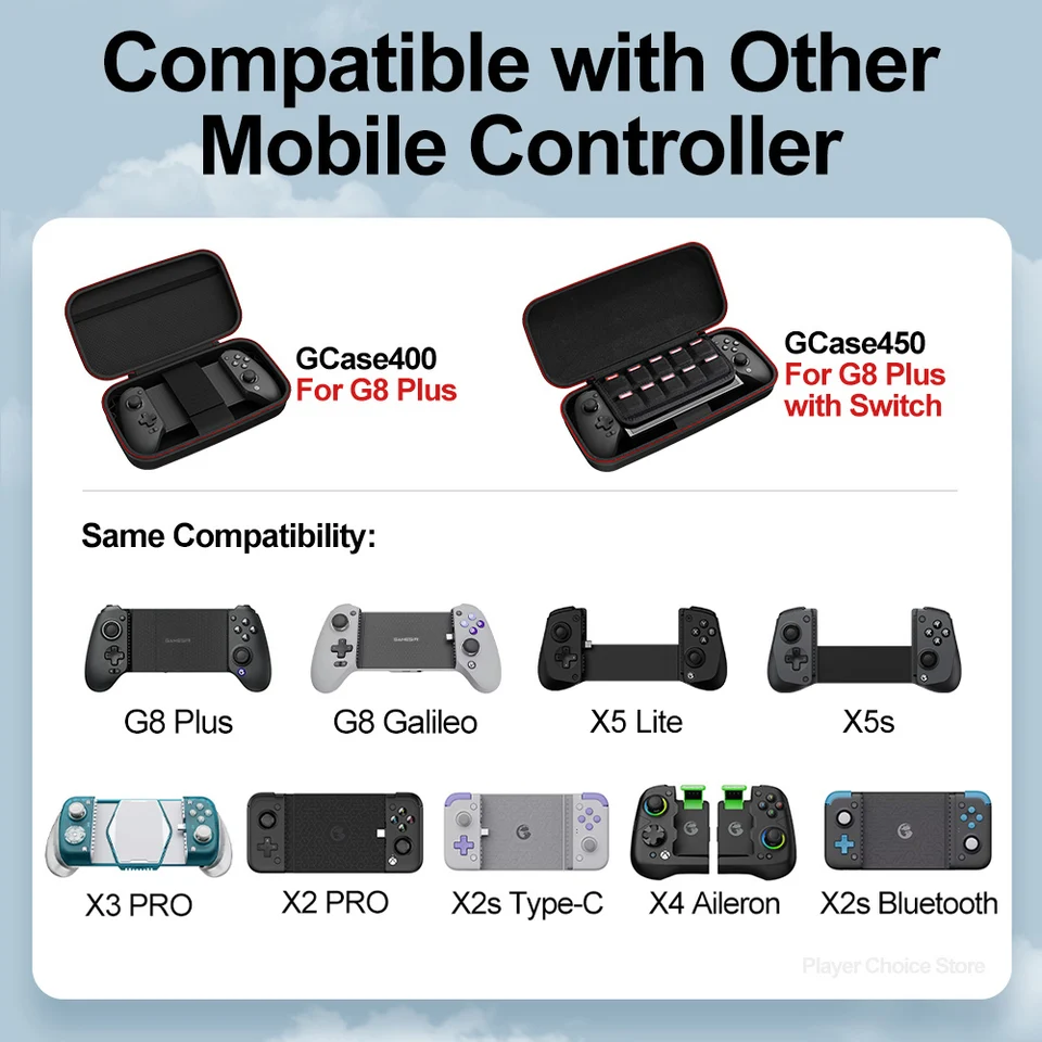 GameSir G8 Plus Carrying Case G8 Galileo X5 Lite X5s Controller