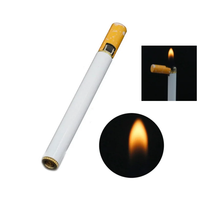 Butane Gas Lighter New Creative Torch Refillable Turbo Mini Portable Flame Men Smoking Accessories butane gas lighter
