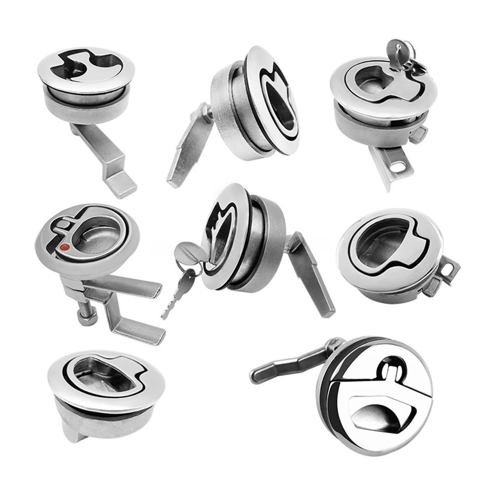 Marine Hardware Top Manufacturer 316 Stainless Steel Turning Lock For Boats