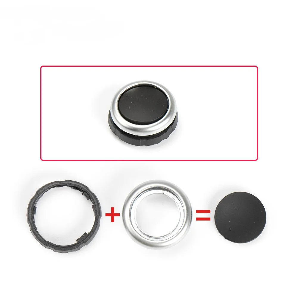 Air Conditioning Hole Cover Car Rear Air Conditioner A/C Rotation Climate Control Knob Button Cover Replacement BMW F15 F16 X5 X6 2014-Accessories