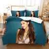 Home Textile Ariana Grande Singler Printed 3d Bedding Set Bed Linen Bedclothes Duvet Cover Set Pillowcase 2/3pcs Queen King Size 1