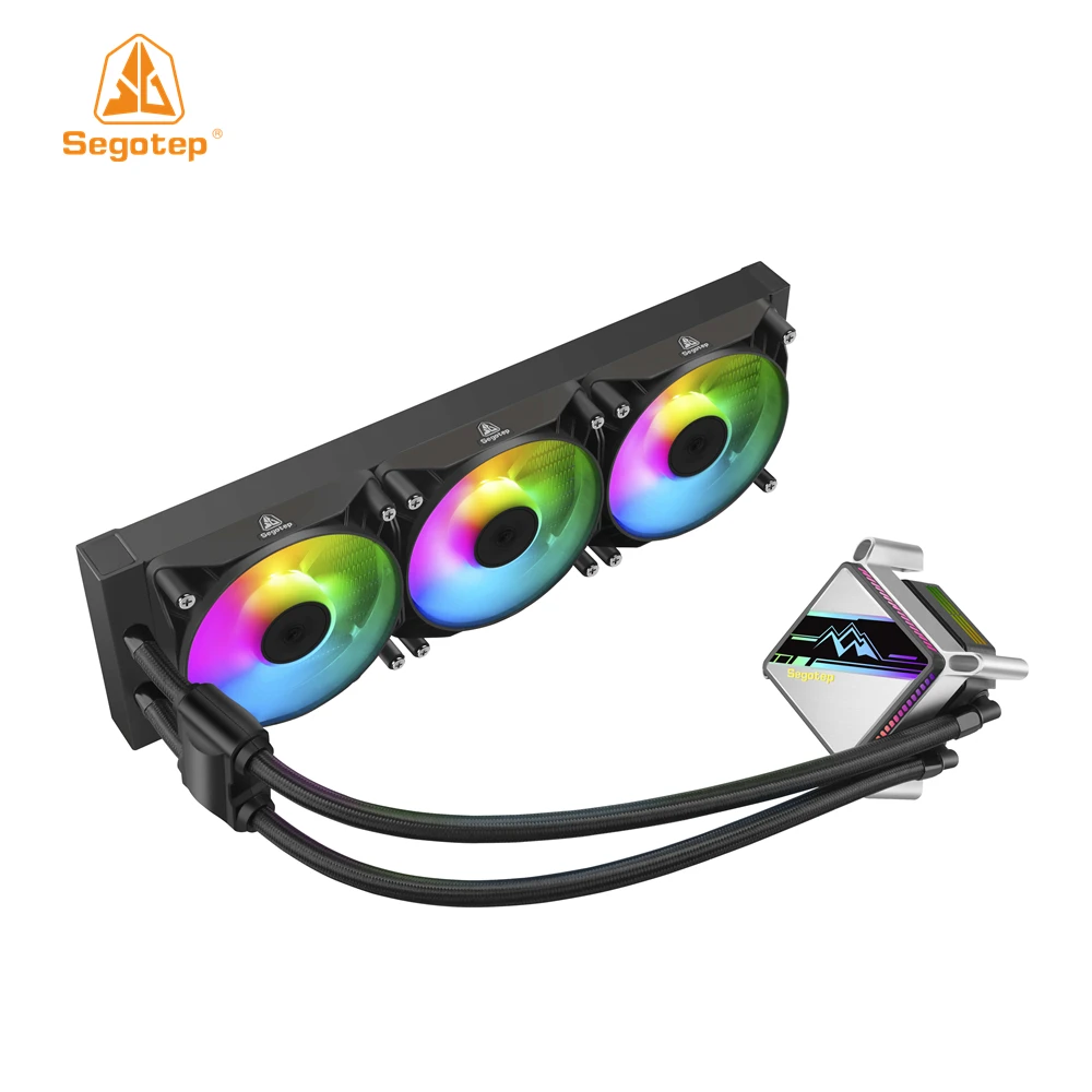 Segotep KL 360 AIO Liquid CPU Cooler Water Cooling Fans 5V ARGB