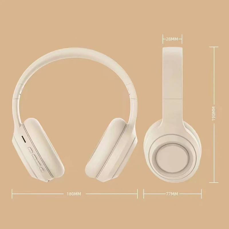 Cuffie bluetooth wireless over ear hifi stereo con cancellazione rumore_voghion.com