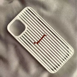 Minimalist Striped Phone Case Cover - iPhone 12 Mini (B)