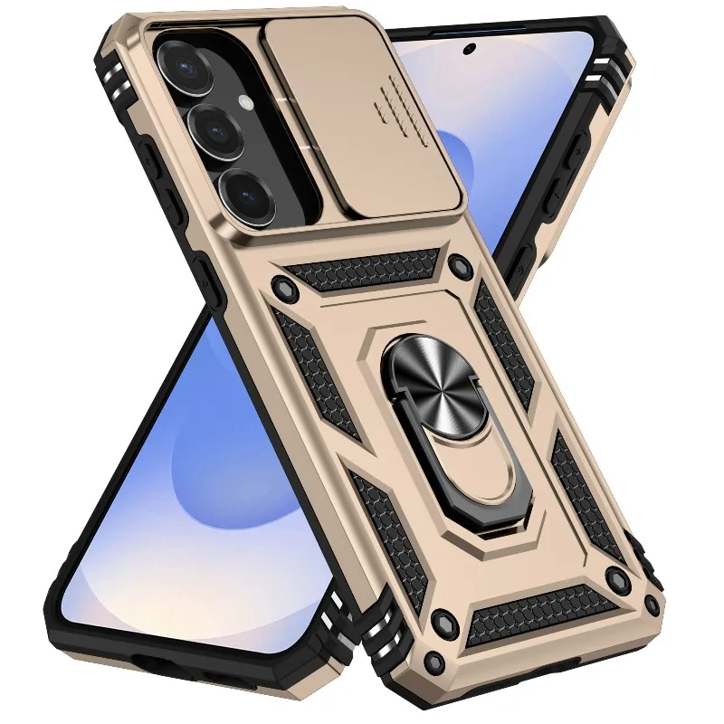 Rotating Stand Camera Lens Armor Case - Military Grade Protection