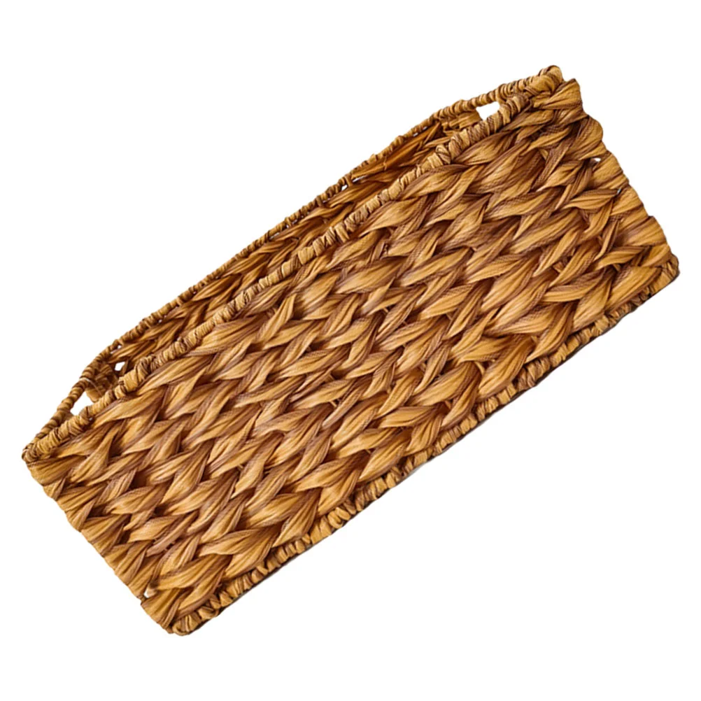 

Rattan Woven Basket Desktop Sundries Storage Basket Dirty Clothes Storage Basket