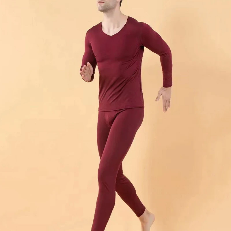 Thermal Underwear Sets Men Winter Thermos Underwear Long Johns Winter Clothes Men Thick Thermal