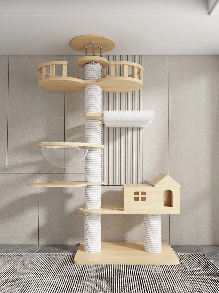 Parque de juegos de árbol de nido de marco de escalada para gatos, casa de  árbol de gato grande, Centro de Actividades, torre de árbol, productos para  mascotas de gatos - AliExpress