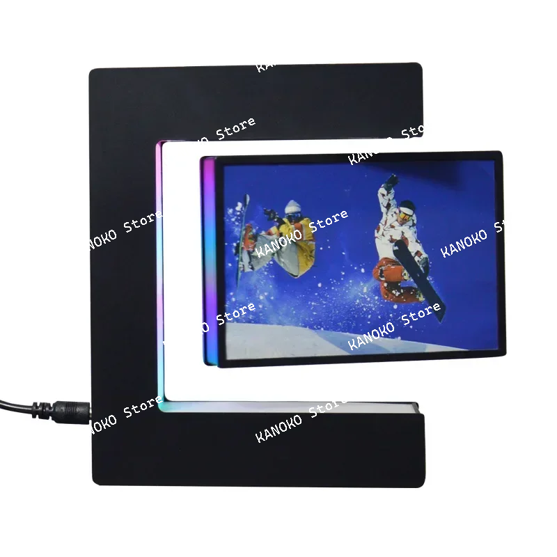 Raguso Photo Frame Con Luci A Led, Creativo Anti-Force Cornice Con Led