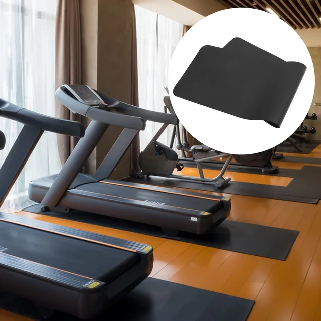Treadmill Pad Gym Exercise Equipment Mat Treadmill Bike NBR Mat for Floor Protector Running Machine Shock Absorbing Home Fitness 4