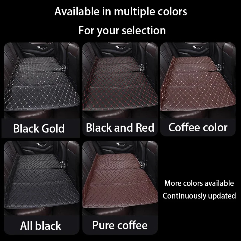 Inflatable Air Bed Car Sleeping Mattress Camping Mattress Inflatable Camping Mattress For Tesla All Sedans And SUVs Mattress Cozy Travel Car Bed Foldable Auto Back Seat Extender Mattress Car Camping Accessories