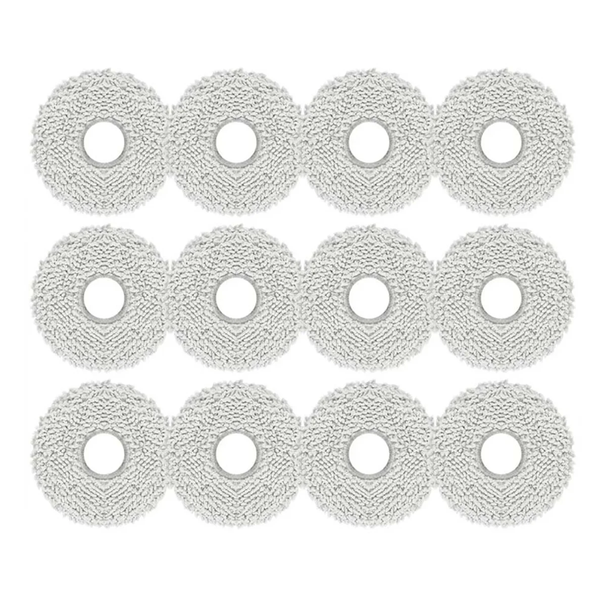

12PCS Washable Mop Cloth for Xiaomi Mijia M30 Pro / C107 Robot Vacuum Cleaner Mop Rag Replacement Accessories Parts