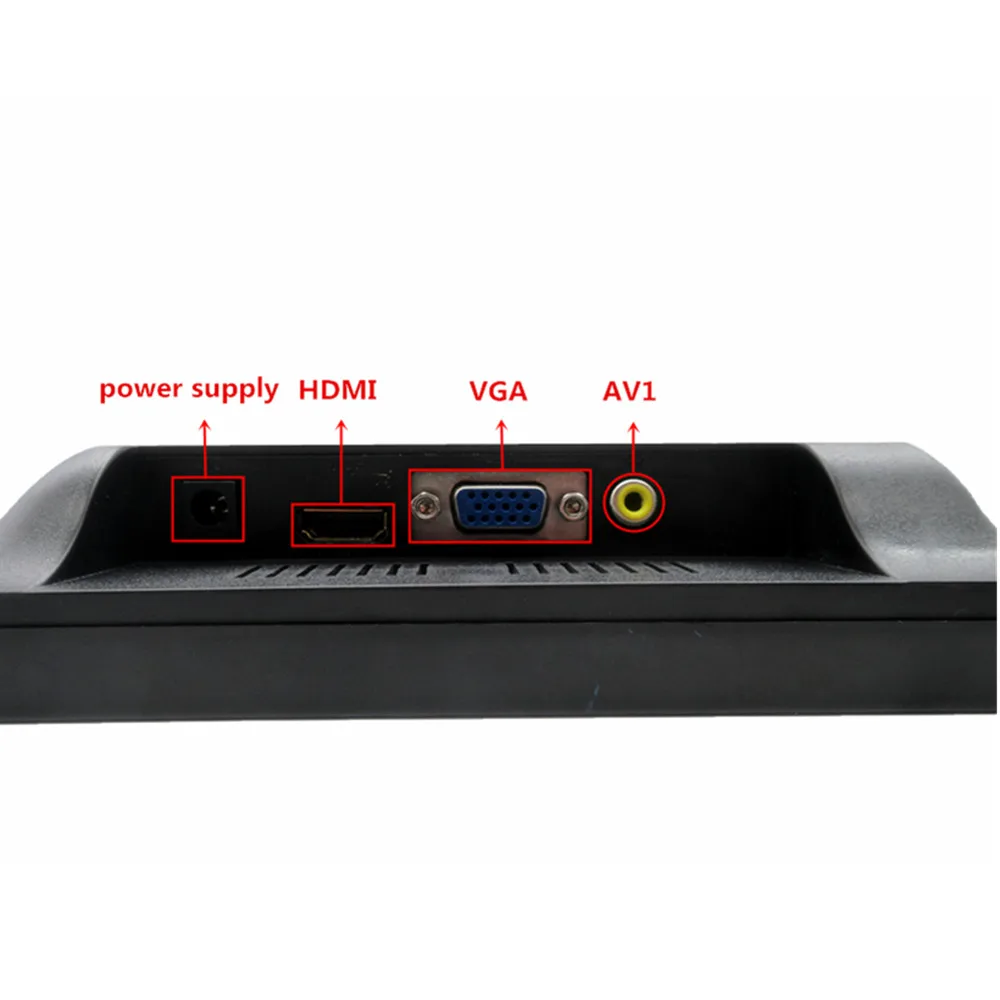 10,1 zoll 1024*600 HDMI HD VGA AV Mehrzweck Display Monitore Für Raspberry Pi 1 2 3 4 Banana/Orange Pi