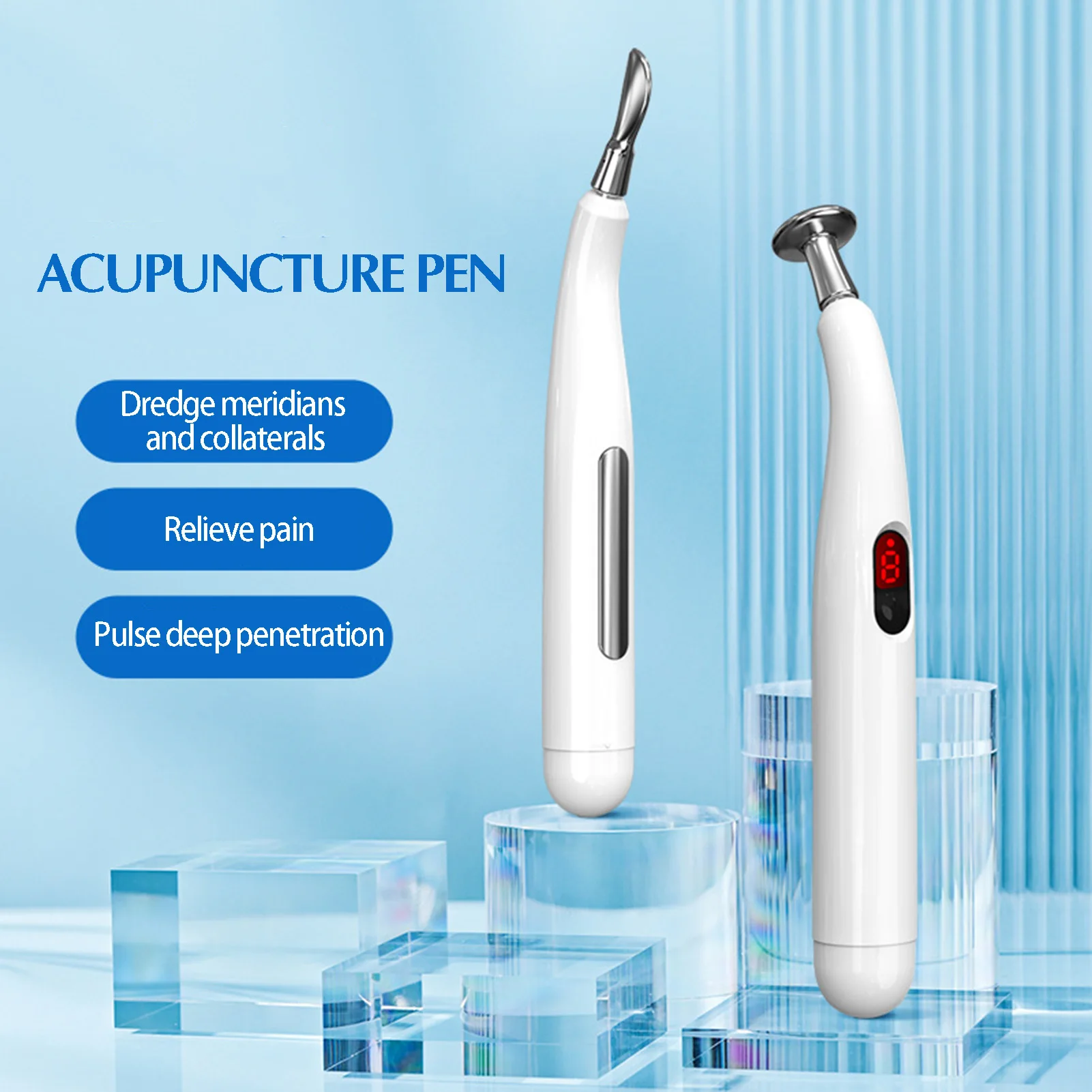 Electric Meridians Acupuncture Pen Quickly Alleviate Pain Muscle Reinvigoration for Reducing Pain Boosting Mood 6