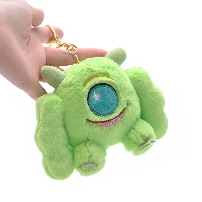 

New Funny Cartoon Green Muscle Monster Plush Doll Keychain Pendant Creative Fun Cute Muscle Monster Doll Backpack Pendant