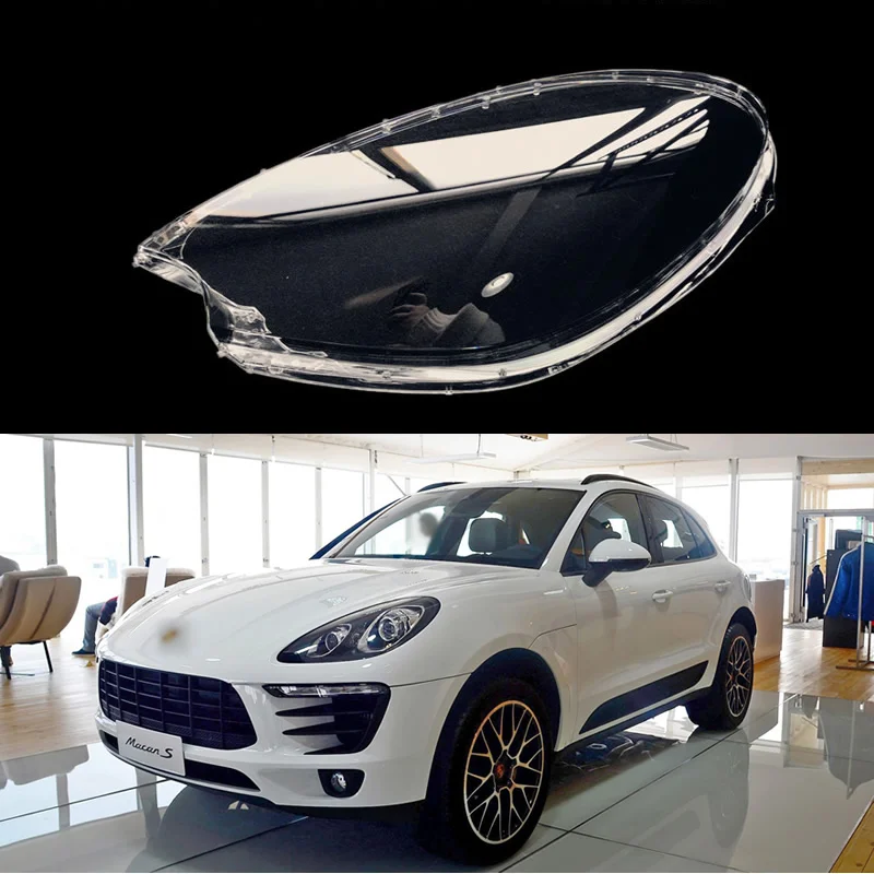 

Автомобильные аксессуары, корпус для фар, прозрачная маска, крышка для фары из оргстекла для Porsche Macan 2014 -2017