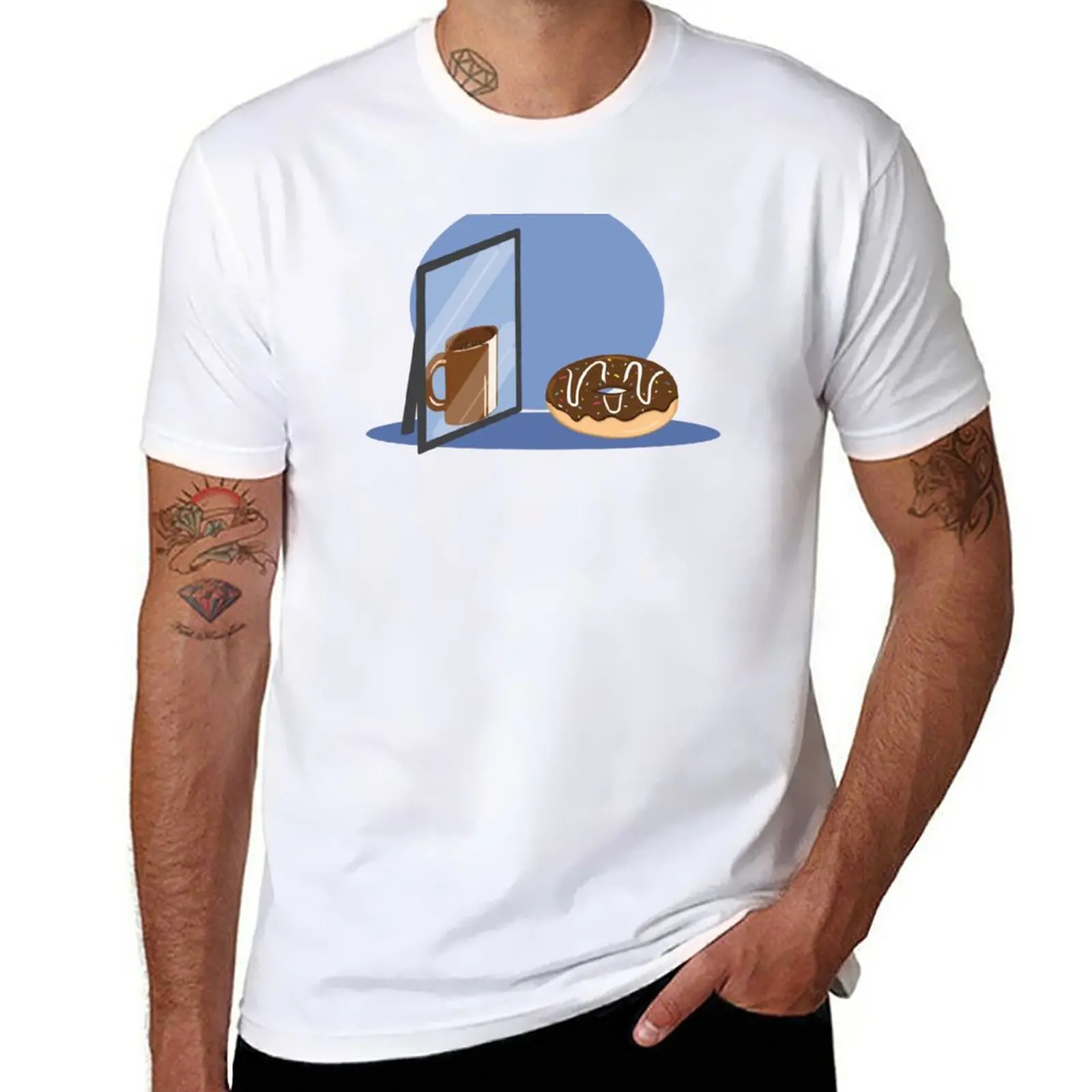 

Topology Joke-Blue T-Shirt kawaii clothes cute clothes mens graphic t-shirts anime