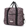 Soboba Fashion Leopard Diaper Bag for Mothers Large Capacity Shoulder Bag for Newborn Baby with Nappy Changing Pad & Straps 1
