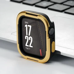 Durable TPU and Metal Protective Apple Watch Case with Anti - Drop Bumper Frame for 46MM  11 10 (G)