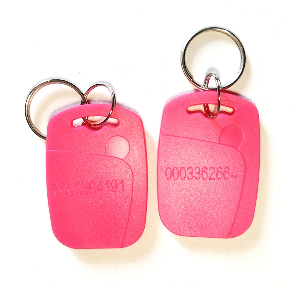 Pack of 100 RFID Key Fob Keychain Tags
