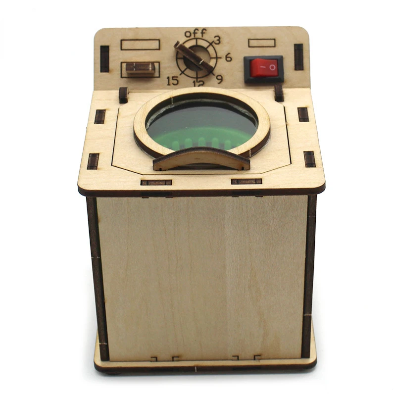 Washing Machine Model No. 1 (vertical) Simple Diy Technology Small Production Handmade Toys