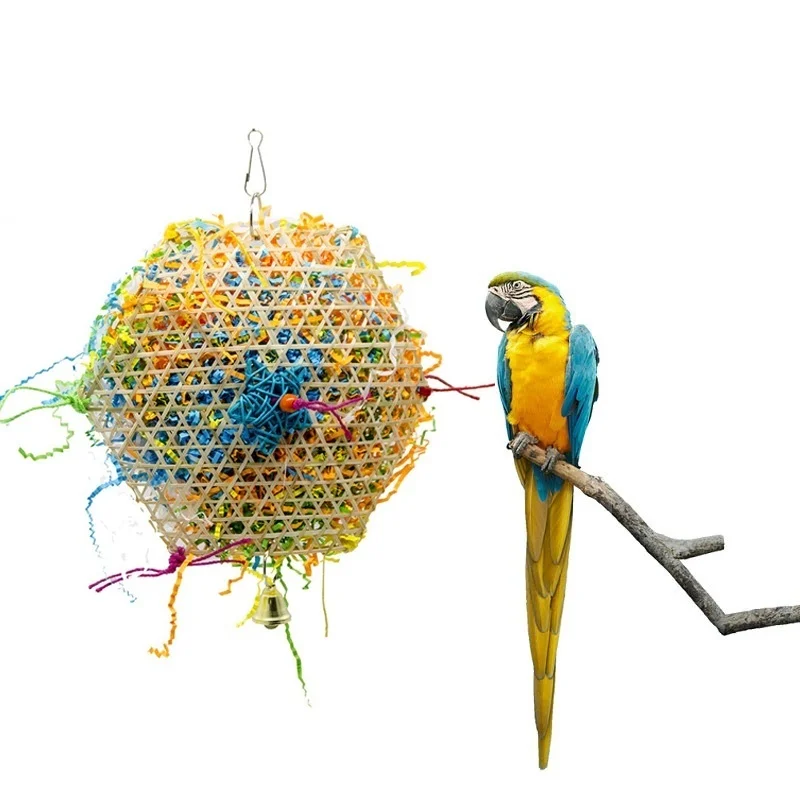 1pcs Parrot bite toy