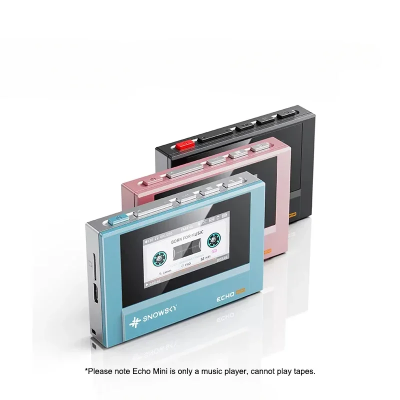 FiiO SnowSky Echo Mini HiFi Portable High-Res Audio Player with Touchscreen and Extended Battery Life