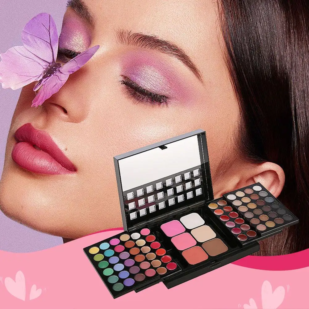 78 Color Pearl Eye Shadow Makeup Plate Nude Makeup Women Set Combination Girl Palette set
