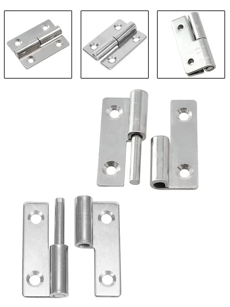 Detachable Hinge Slip Joint Flag Lift Off Detachable Door Stainless Steel Heavy Duty Flat Hinge Stainless Steel stainless steel hinges door hinges