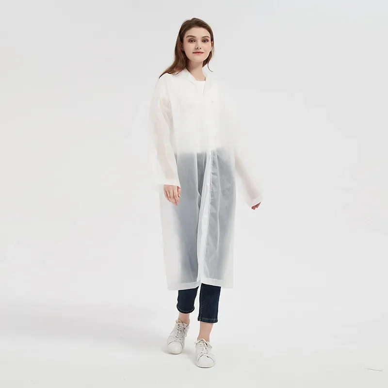 Raincoat and Rainpants Suit 1PCS EVA Unisex Raincoat Thickened Waterproof Rain Coat for Camping