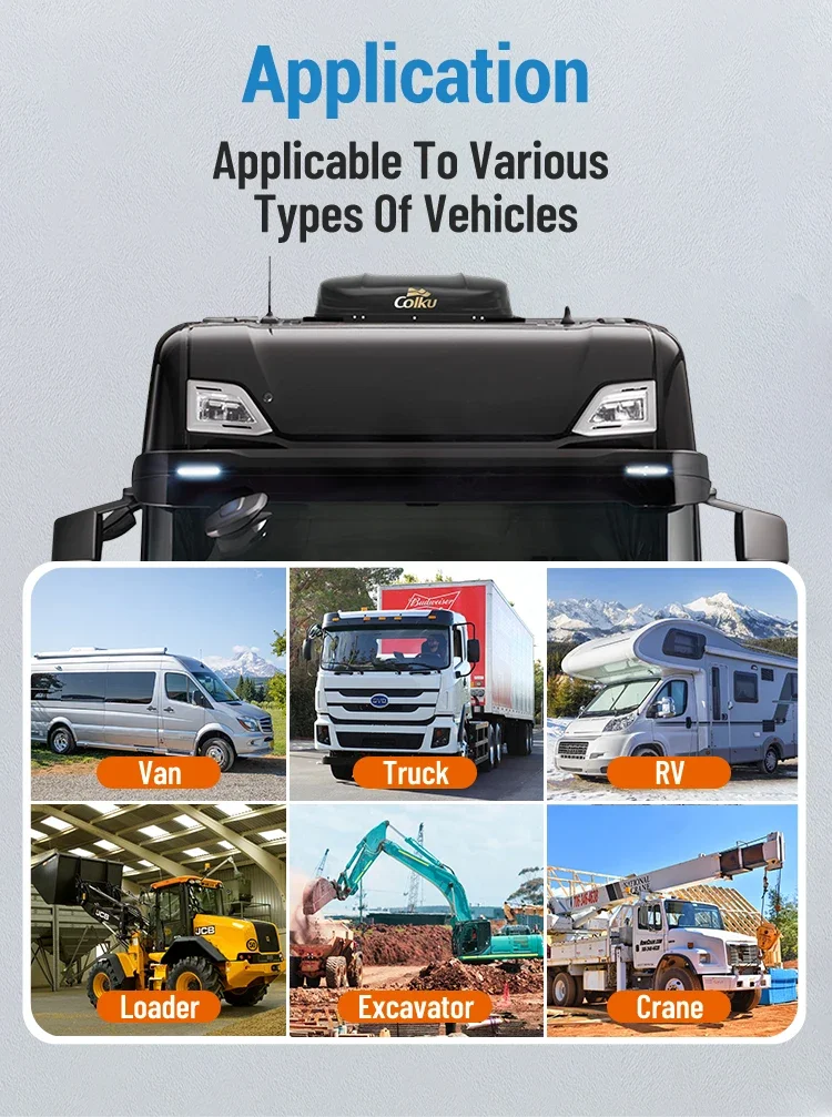 All in one design truck roof 24v air conditioner 7500BTU great cooling rooftop air conditioner mini bus car rv