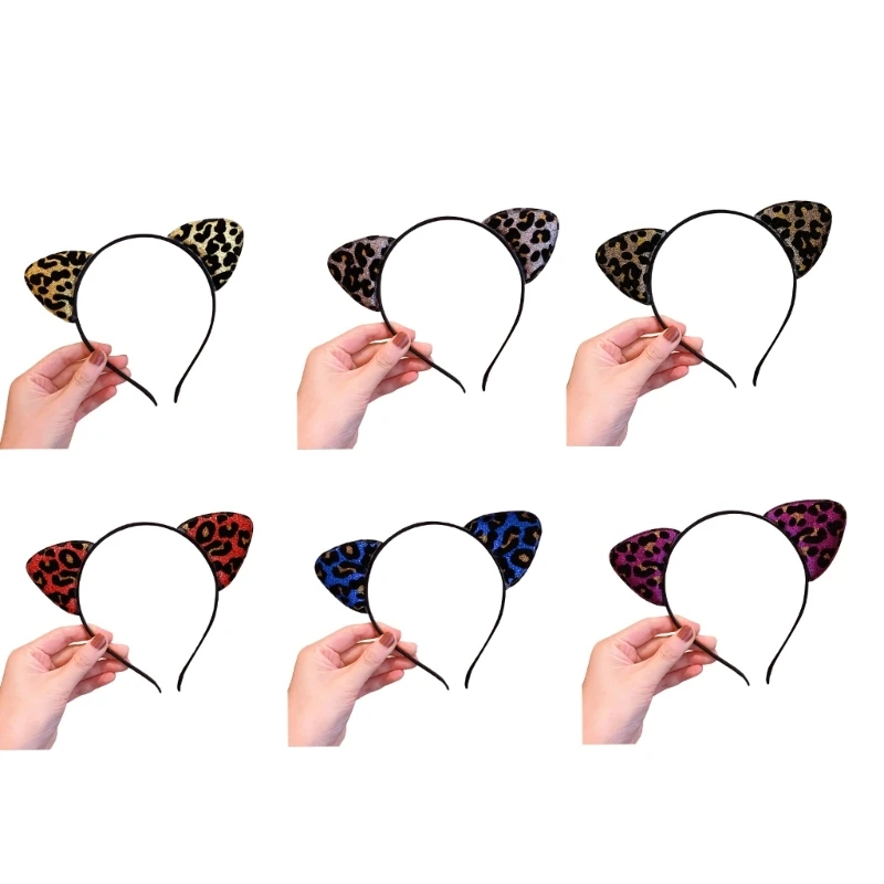 

MXMB Animal Ear Headband Girl Costume Supplies Multipurpose Decorative Hairclip for Shopping Traveling Camping Hiking