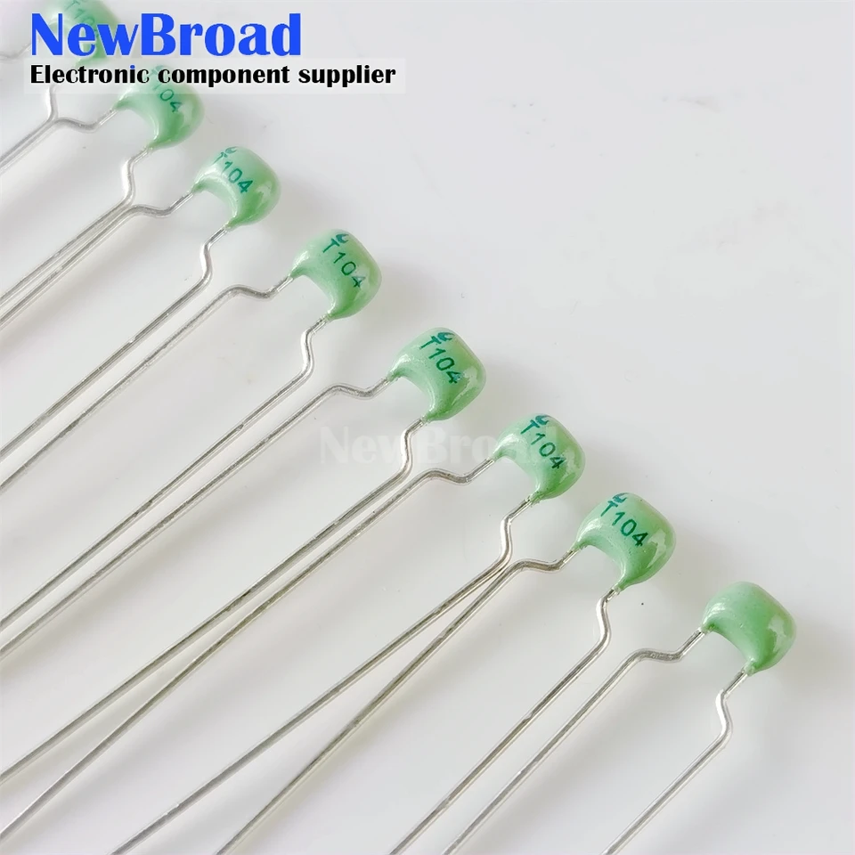500-Piece Multilayer Ceramic Capacitor Kit - 104 (100nF) 50V X7R, 5mm Lead Spacing, CT4 Type 4 thumbnail image